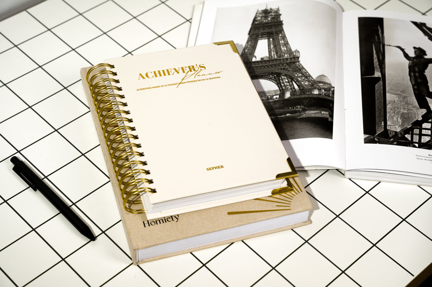Achiever's Planner – Champagne