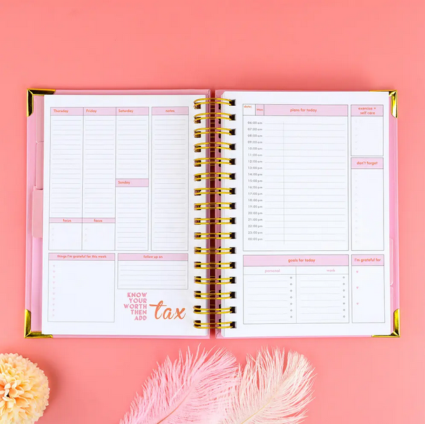 Achiever's Planner – Champagne