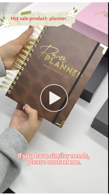 Achiever's Planner – Leopard Brown