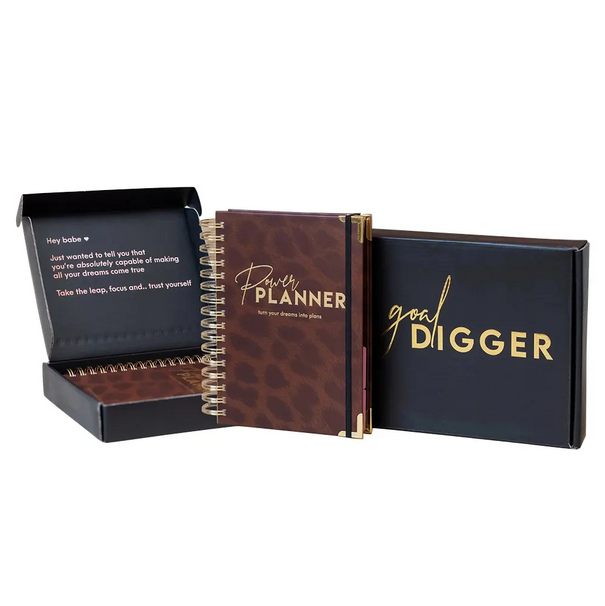 Achiever's Planner – Leopard Brown